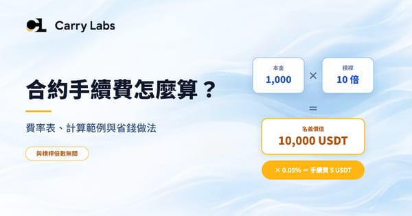幣安合約手續費怎麼算、怎麼省？費率表與計算範例（2026）